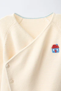 EMBROIDERED HOUSE KNIT JUMPSUIT