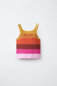 CABLE KNIT TOP