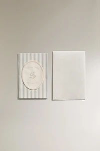 ELEPHANTS BABY GREETING CARD