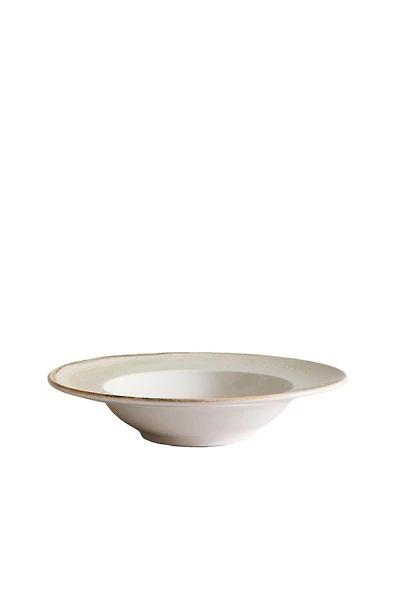 STONEWARE PASTA PLATE