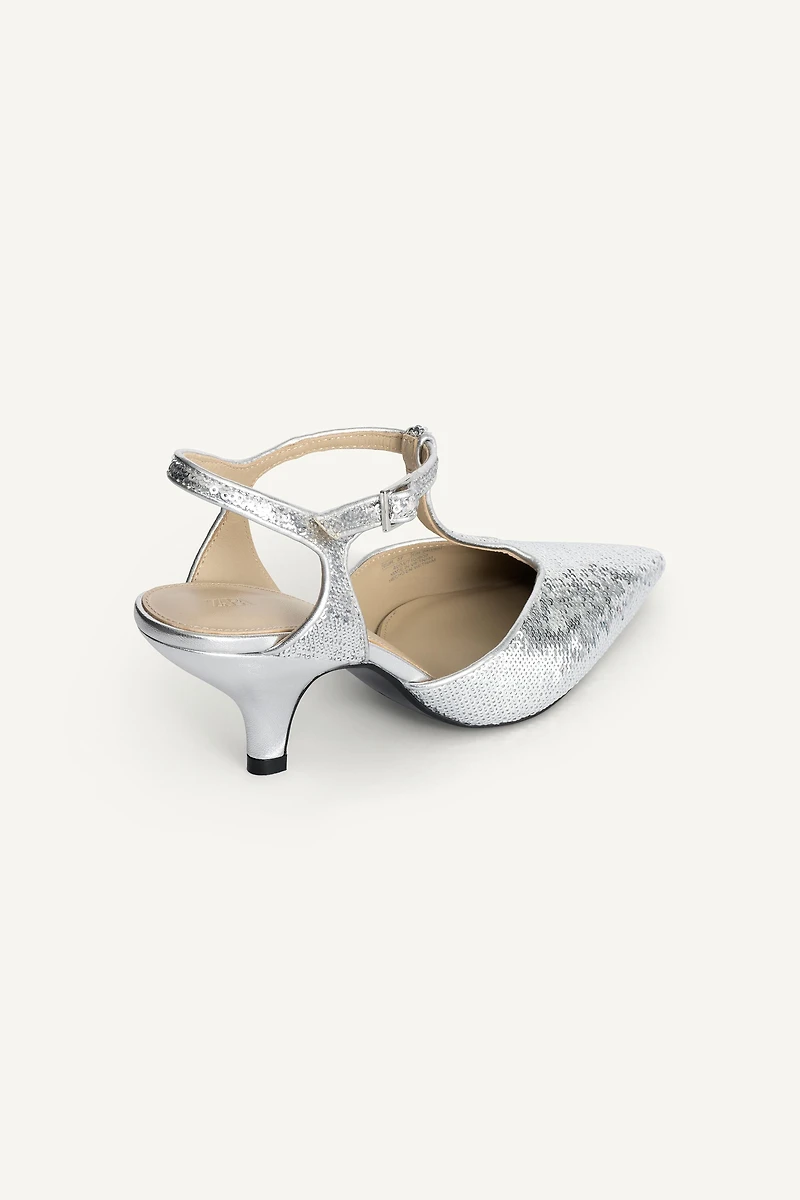LIMITED EDITION SEQUIN HEELS