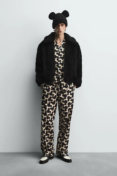VESTE EFFET FOURRURE HARRY LAMBERT FOR ZARA X DISNEY