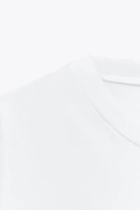 T-SHIRT BASIQUE EN COTON