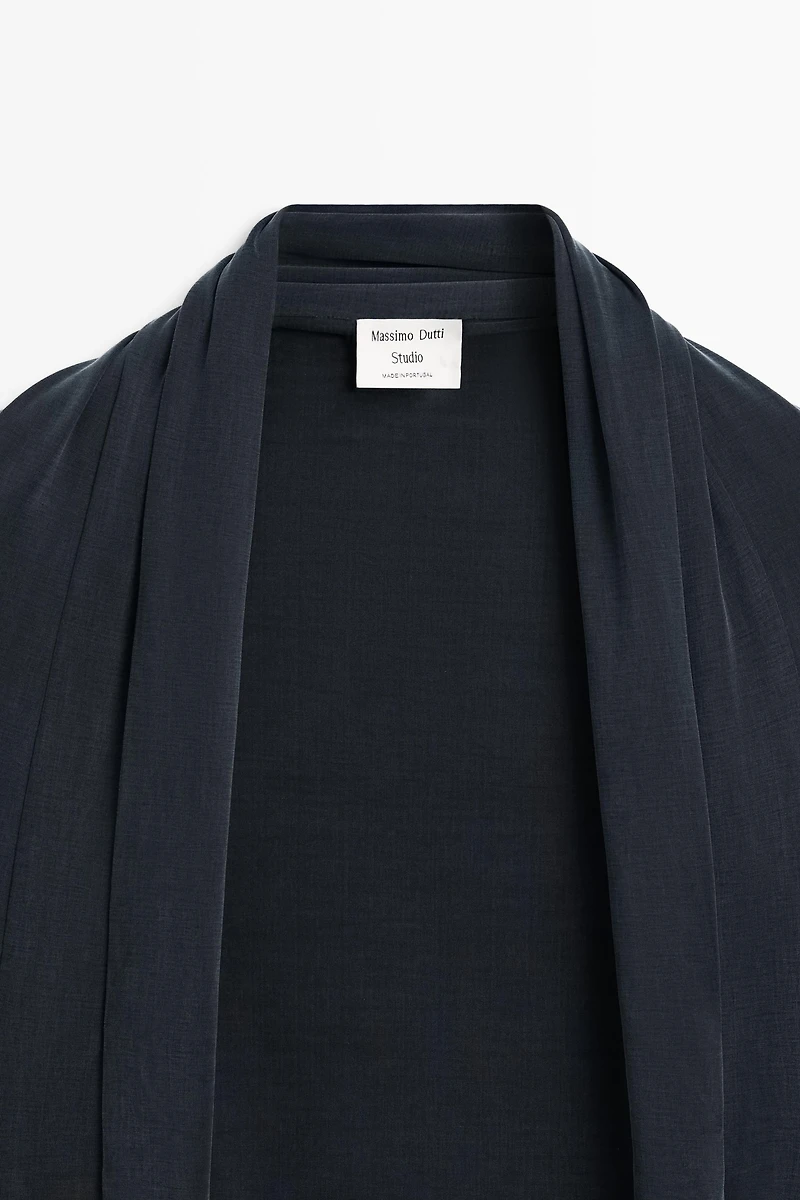 Draped Bolero Top - STUDIO