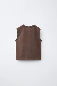 PLAIN SLEEVELESS TOP