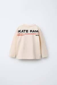 SKATE PRINT T-SHIRT