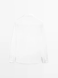100% linen regular fit shirt