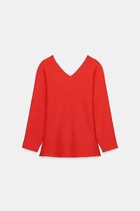 PUFF SLEEVE KNIT JUMPER