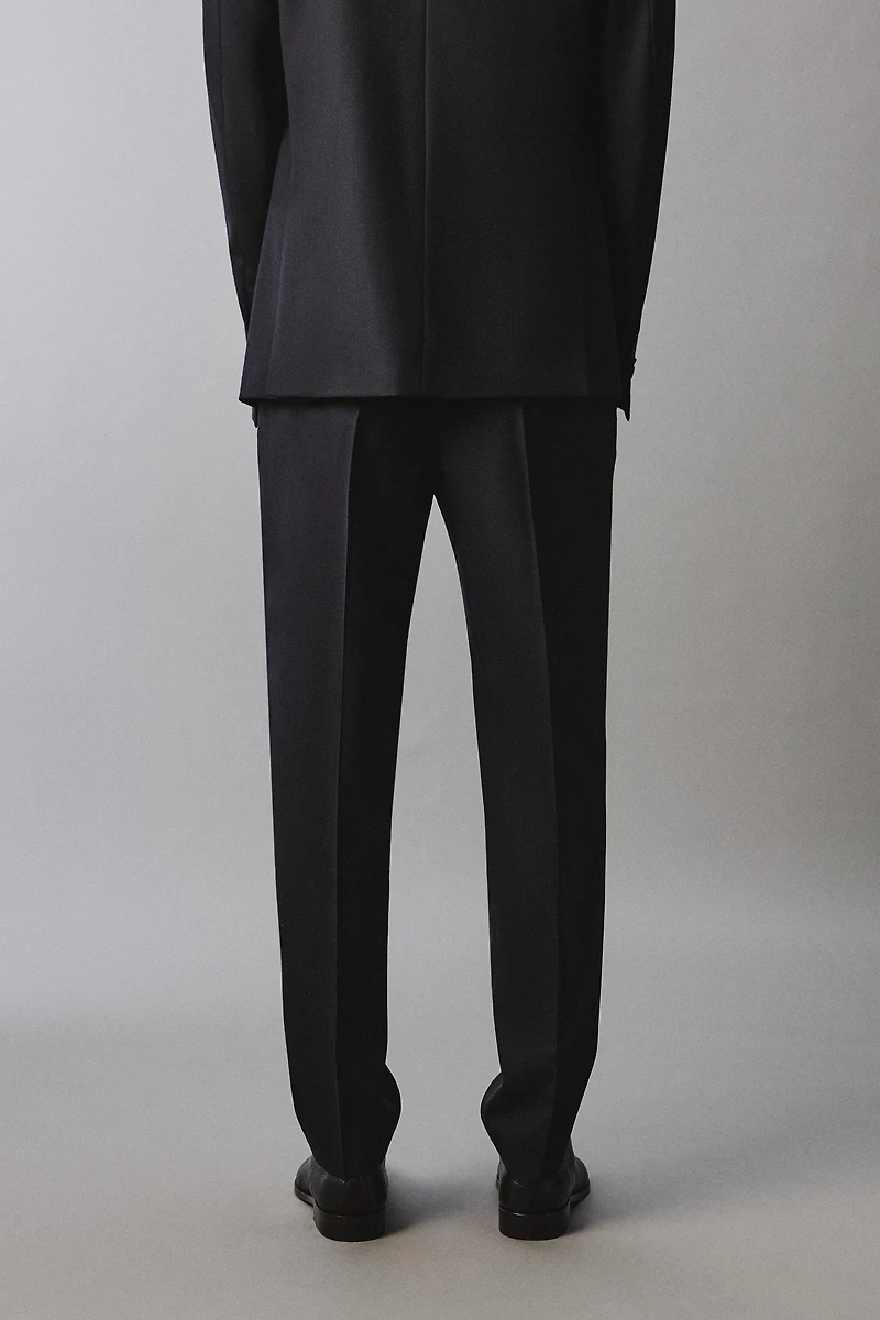 PANTALON DE COSTUME 100% LAINE