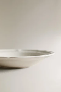 ASSIETTE CREUSE PORCELAINE