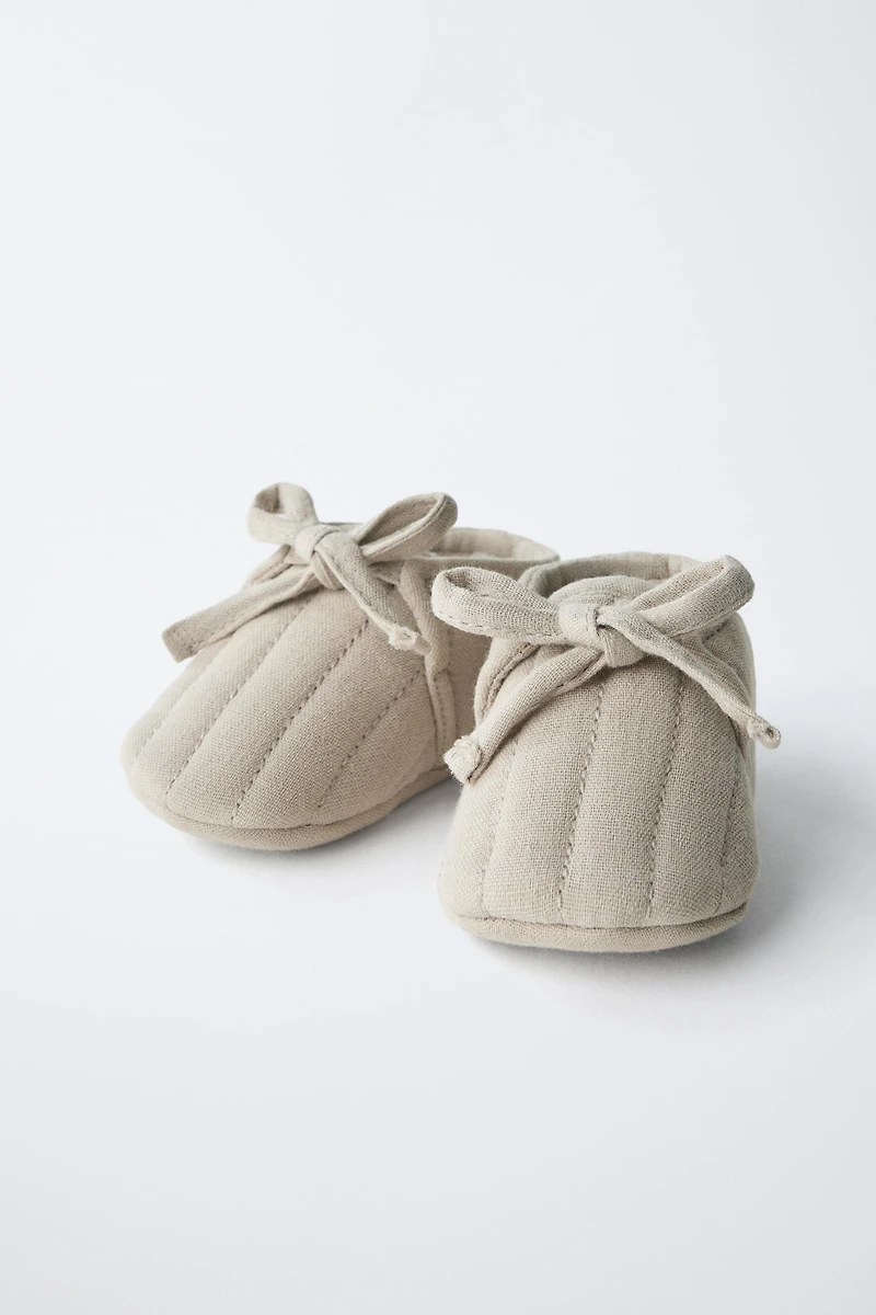 QUILTED BOOTIES