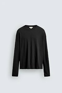 RELAXED FIT COTTON - LINEN BLEND T-SHIRT LIMITED EDITION