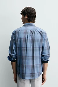 REGULAR FIT PLAID SHIRT