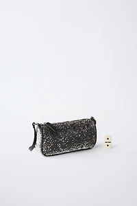 SEQUINED SHOULDER BAG