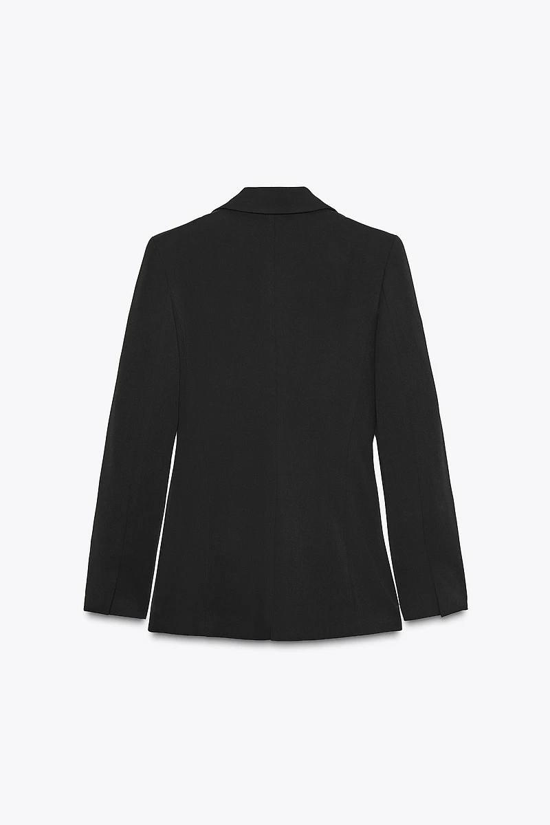 ONE-BUTTON TAILORED BLAZER