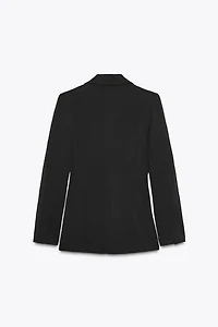 ONE-BUTTON TAILORED BLAZER