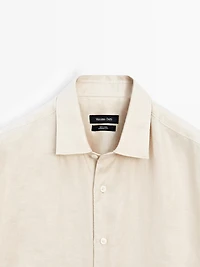 Lightweight regular fit twill shirt