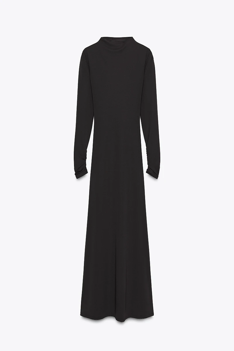 ROBE CRÊPE DOS NU