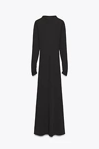ROBE CRÊPE DOS NU