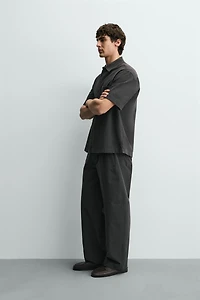 TEXTURED POCKET SHIRT