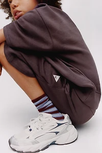 EMBROIDERED TEXT T-SHIRT AND BERMUDA SET