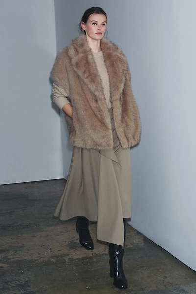 ZW COLLECTION LIMITED EDITION FAUX FUR VEST