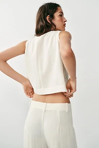 LACE INSERT TOP