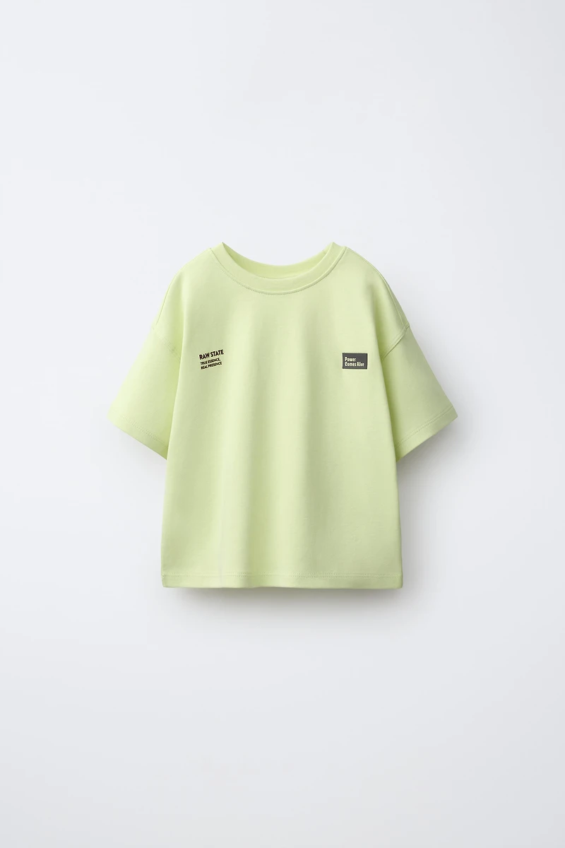 T-SHIRT IMPRIMÉ INTERLOCK