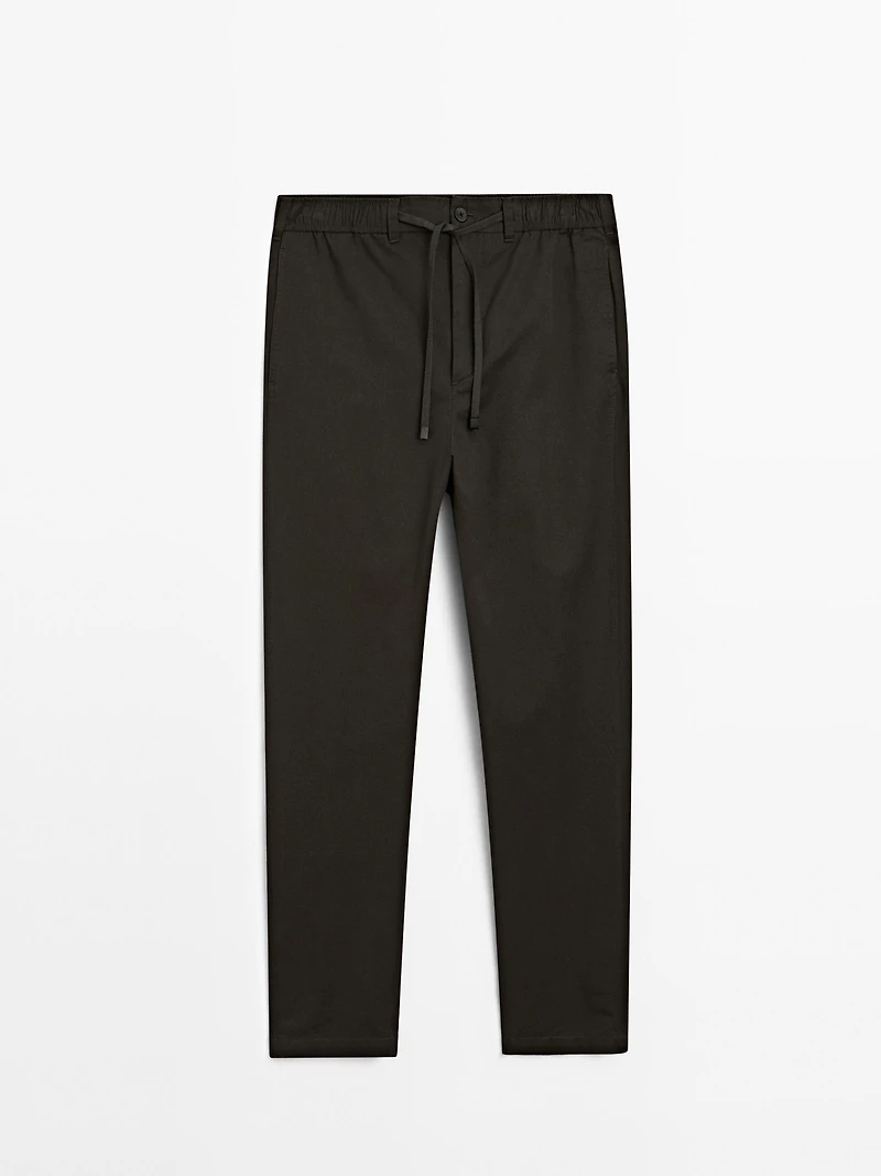 Pantalon de jogging en coton mélang