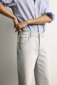 CROPPED BAGGY FIT JEANS