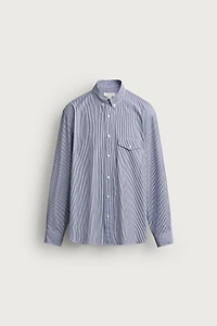 STRIPED REGULAR-FIT SHIRT