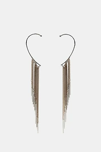 CHAIN CASCADE EAR CUFF EARRINGS
