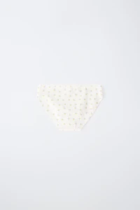 6-14 YEARS/ SIX-PACK OF LEMON UNDERWEAR