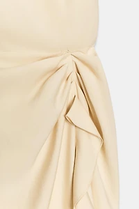 ZW COLLECTION RUFFLED MIDI DRESS