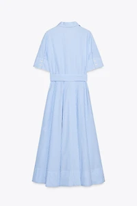 ZW COLLECTION POPLIN SHIRT DRESS