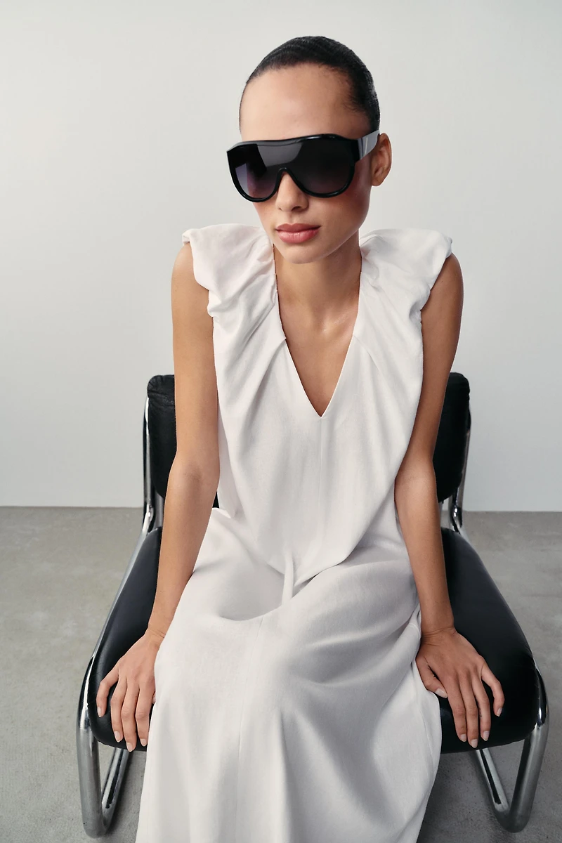 LINEN LONG DRESS