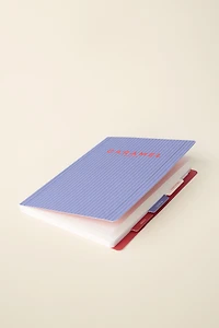 STRIPED NOTEBOOK CREATED BY CARAMEL LONDON X ZARA
