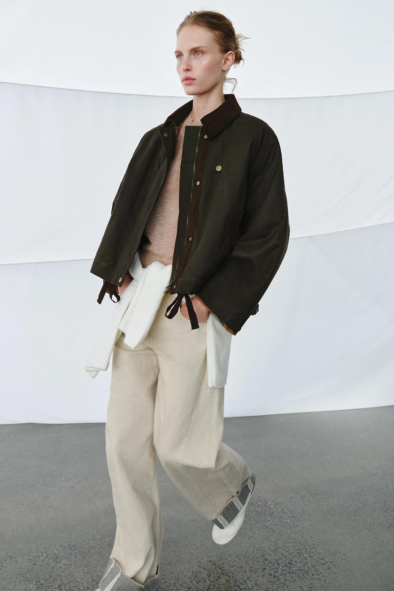 ZW COLLECTION WAXED JACKET