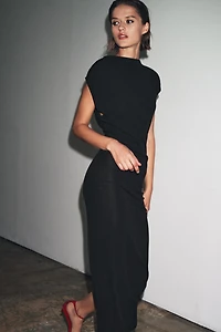 ROBE LONGUE DRAPÉE