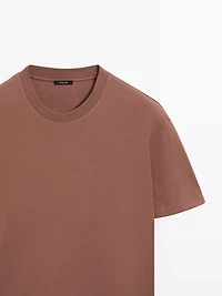 T-shirt medium weight 100 % coton