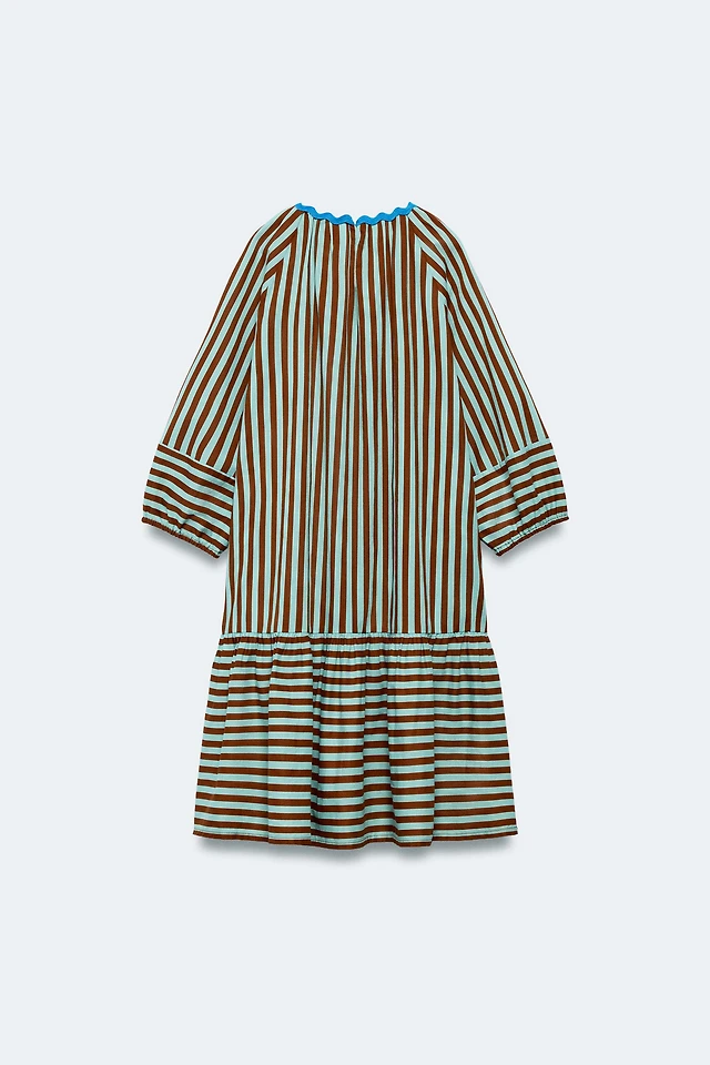 zara striped off the shoulder dress Dresses for Women