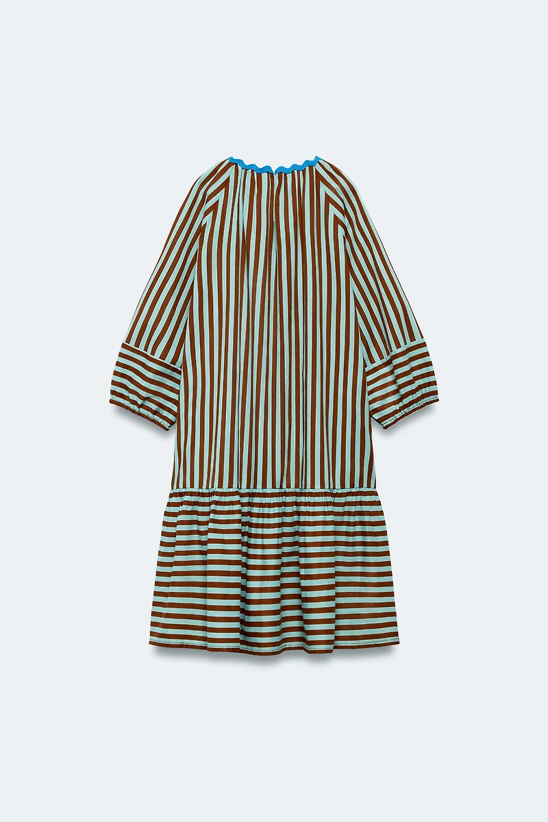 2-14 YEARS / WAVY STRIPED DRESS LIMITED EDITION