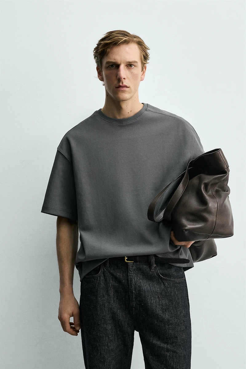 INTERLOCK RELAXED FIT SWEATSHIRT