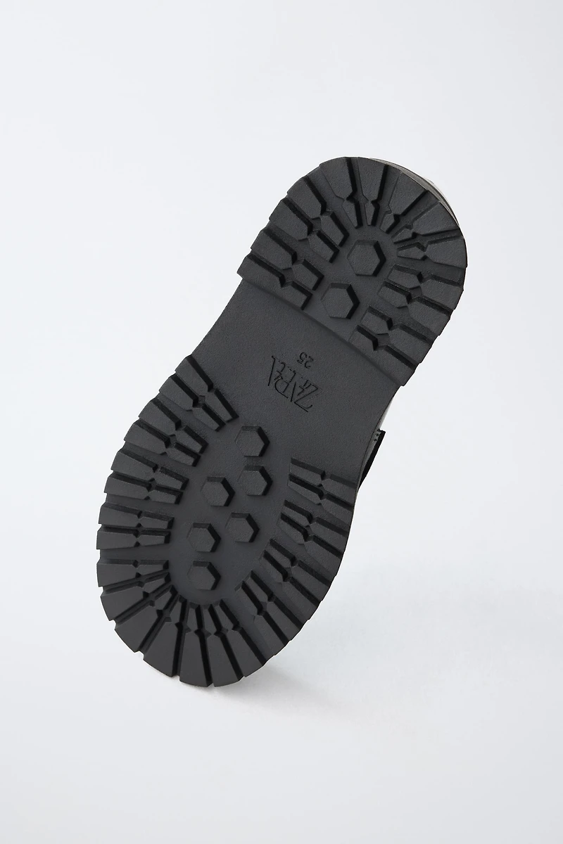 HEART EMBELLISHED LOAFERS