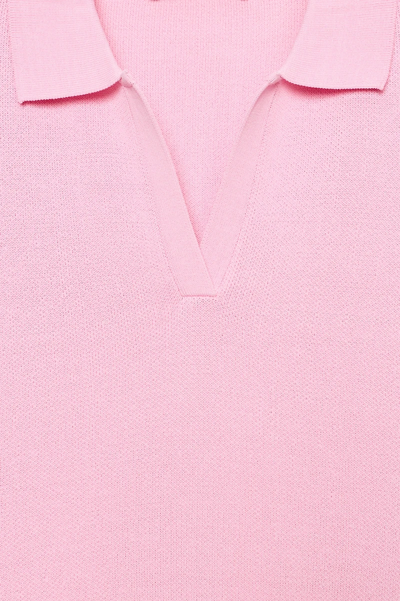 SHORT SLEEVE KNIT POLO
