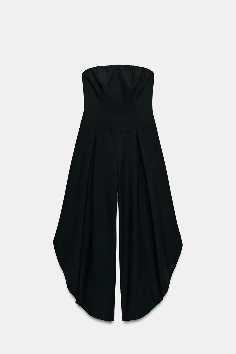 MIDI STRAPLESS JUMPSUIT
