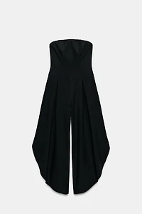 MIDI STRAPLESS JUMPSUIT