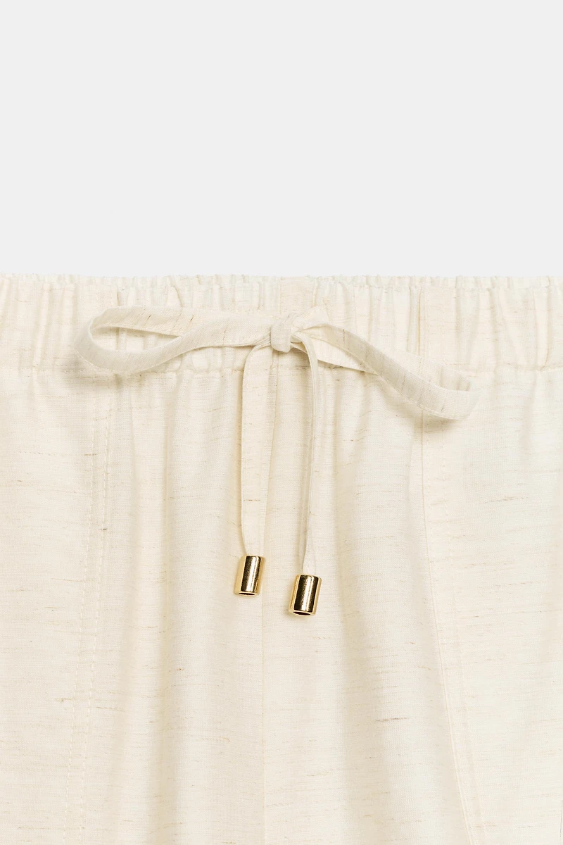 ELASTIC WAISTBAND PANTS