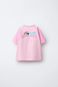 T-SHIRT MANCHES RAGLAN MINNIE MOUSE © DISNEY