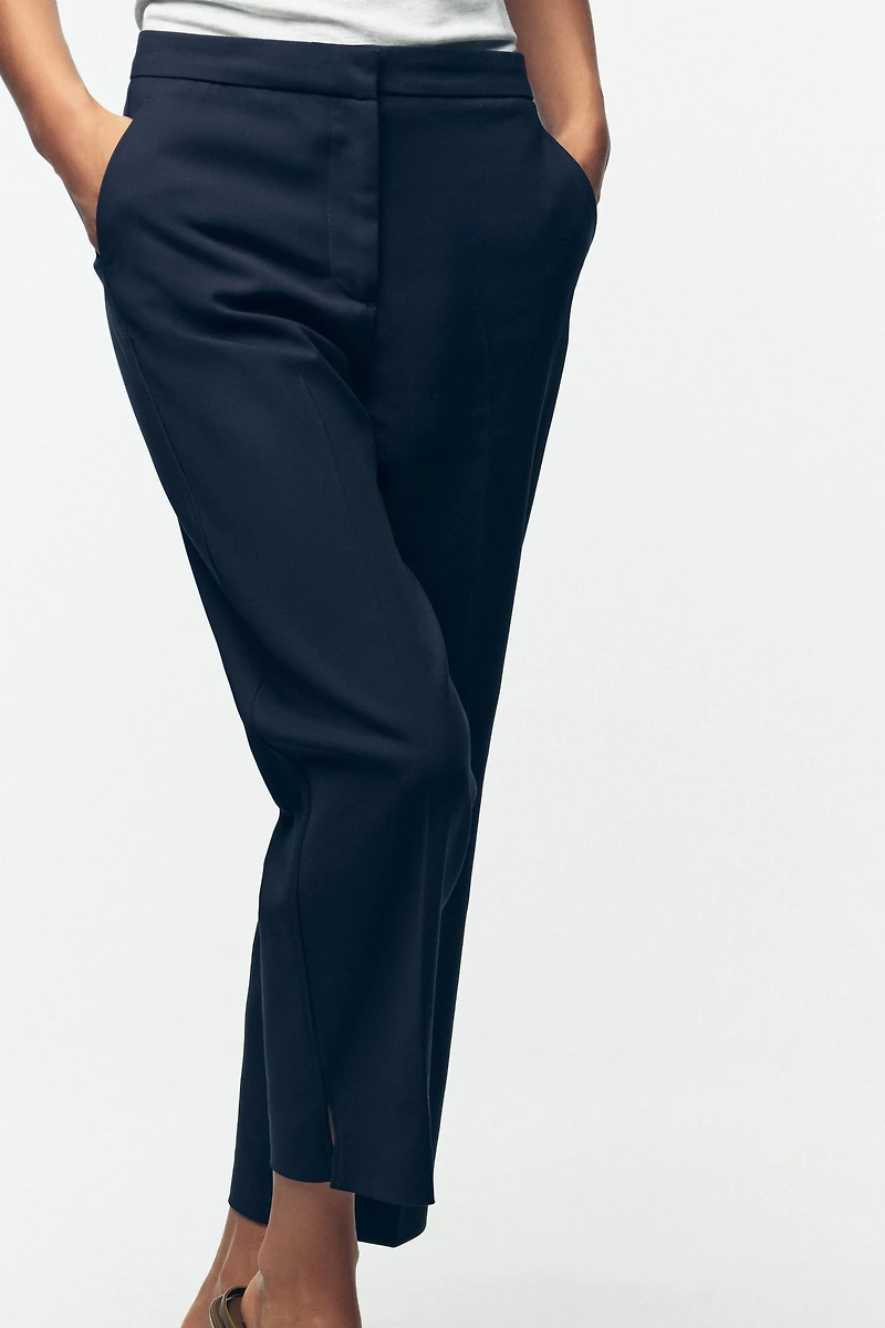 PANTALON BAS FENTE